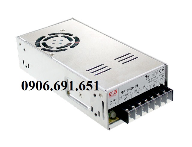 Nguồn Meanwell SP-240-5, bộ nguồn 225W 5V 45A